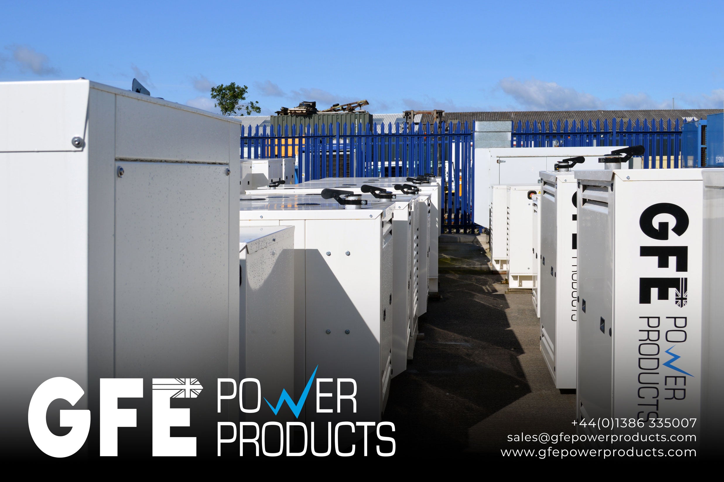 GFE Perkins Powered diesel generators exported to Africa