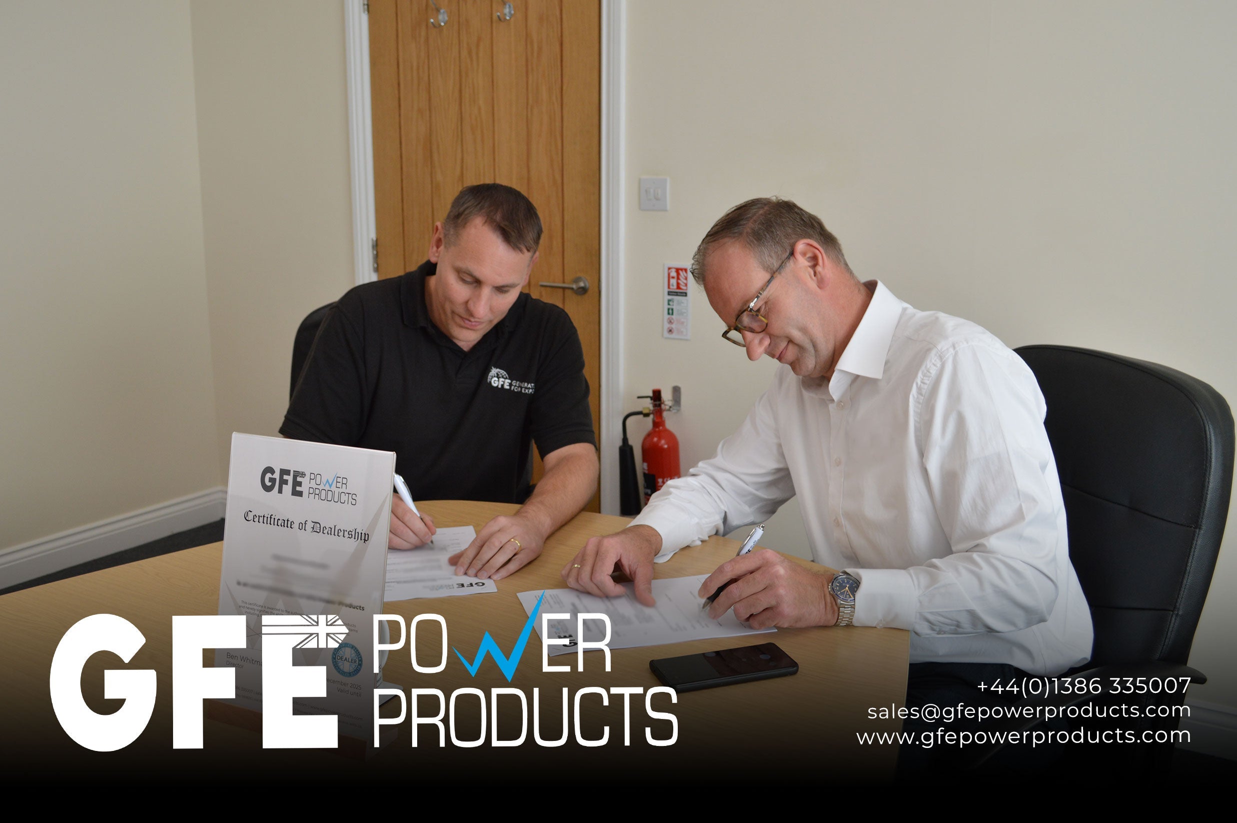 GFE Power Products Hosts European Dealer Visit