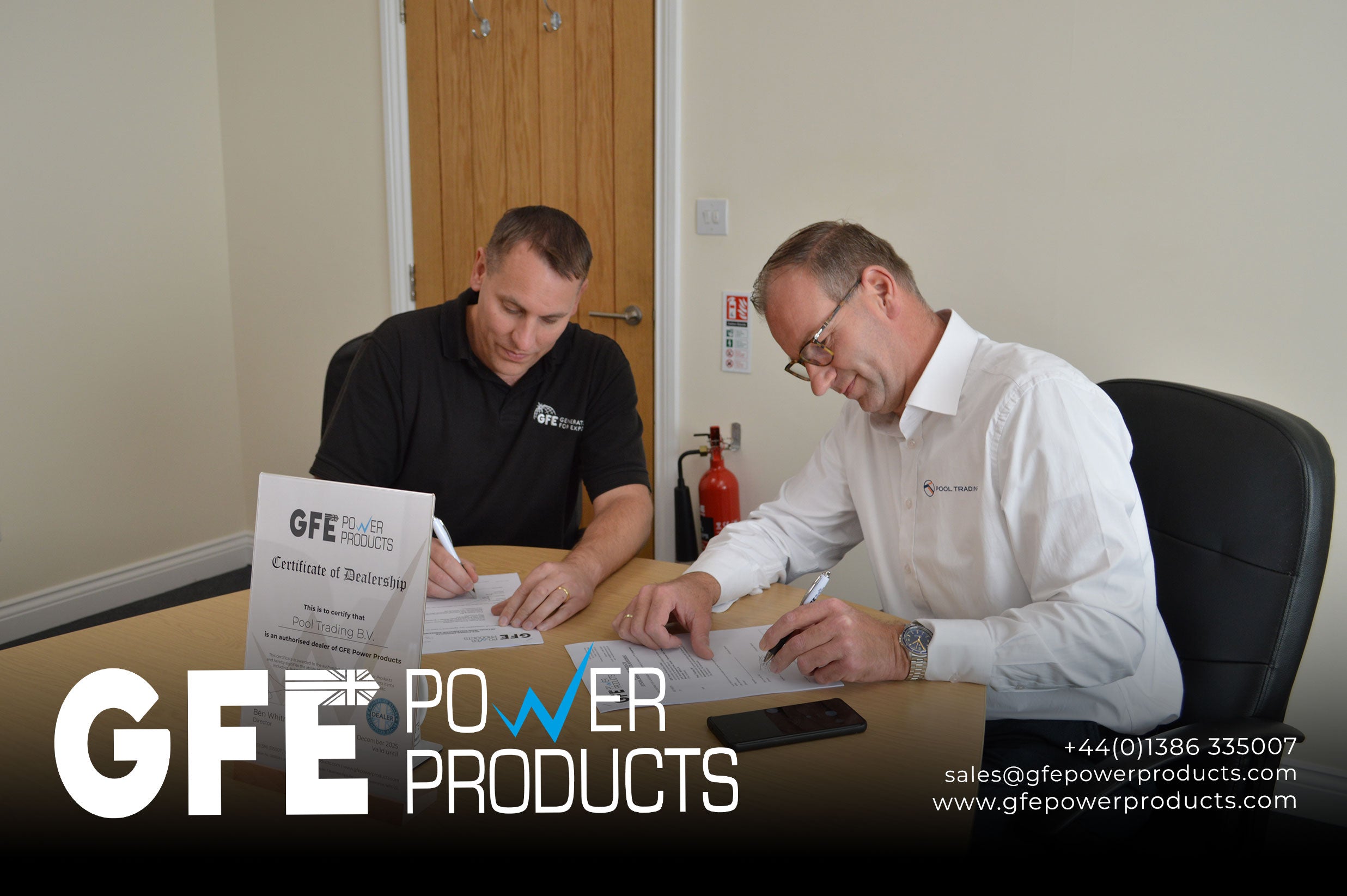 GFE Power Products Hosts European Dealer Visit
