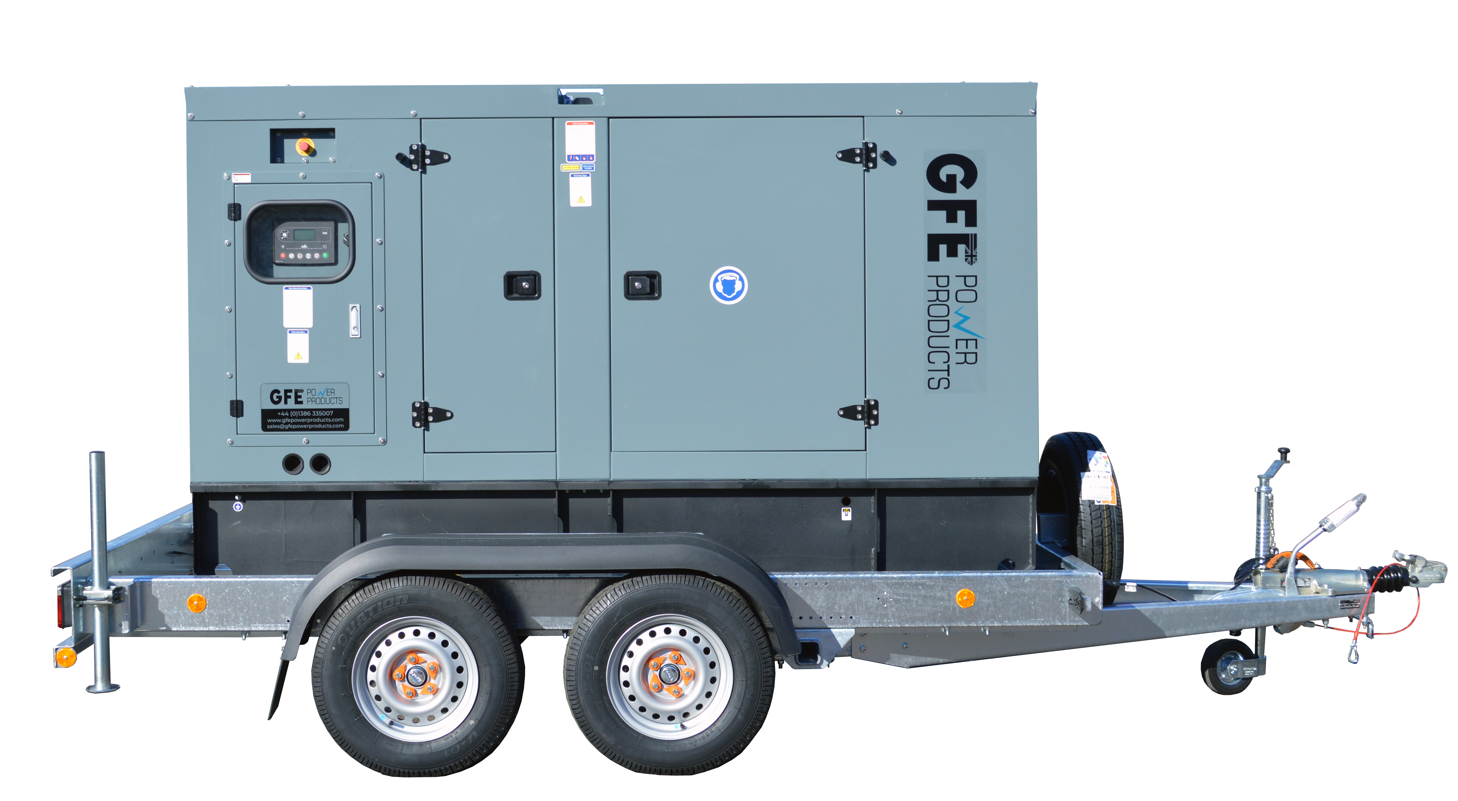 Cummins 100kVA Diesel Generator - GFE110CSC Trailerised