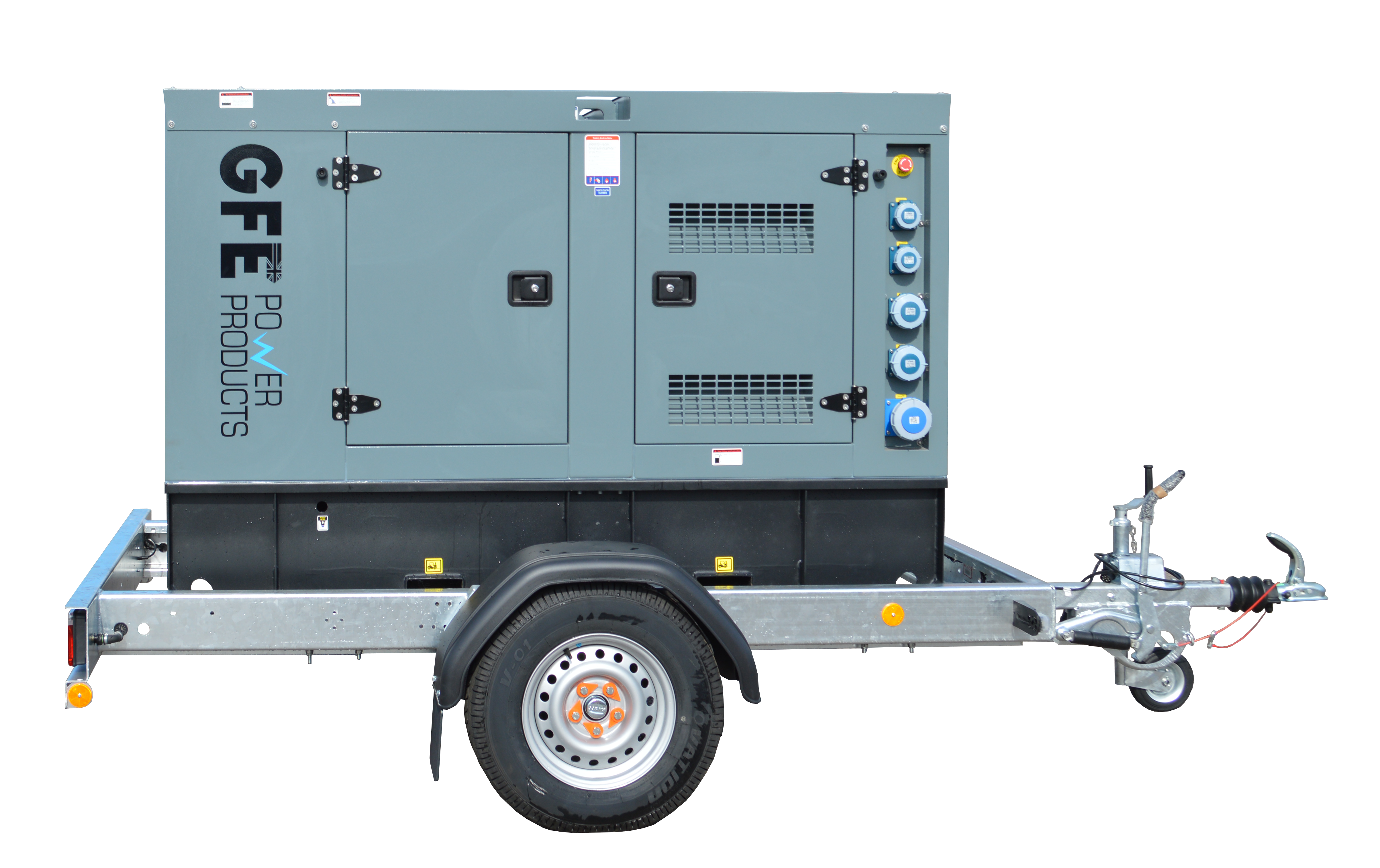 Cummins 20kVA Diesel Generator - GFE22CSC-1 Trailerised