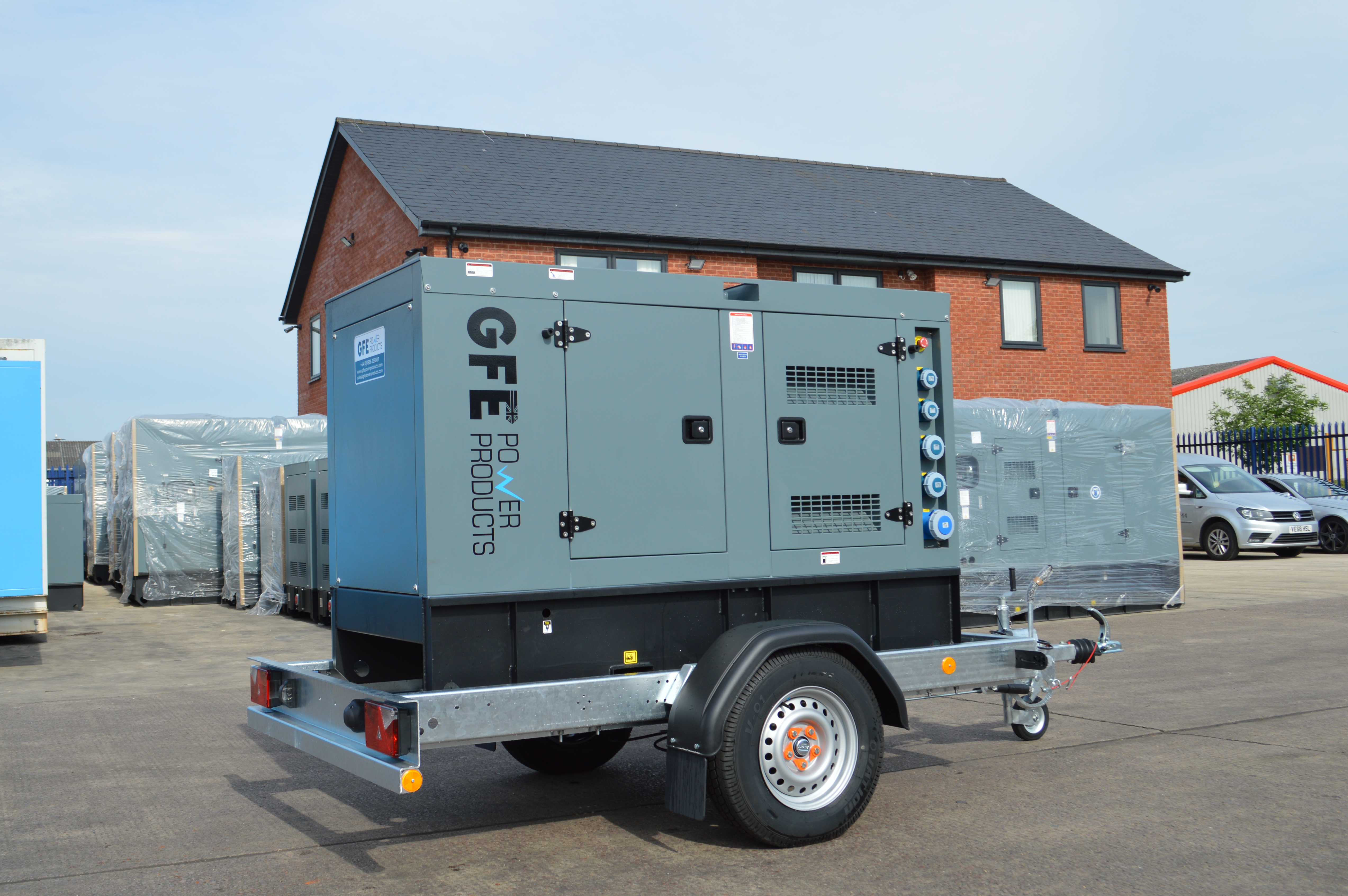 Cummins 20kVA Diesel Generator - GFE22CSC-1 Trailerised