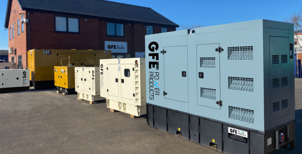 Generators - diesel, petrol and OEM supplied by GFE Power Products