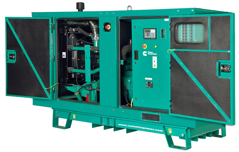 Cummins 155kVA Diesel Generator - C170D5