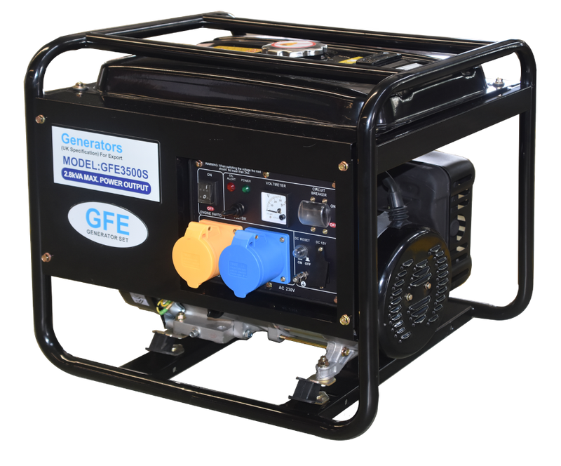 GFE 2.8kVA Open Frame Petrol Generator