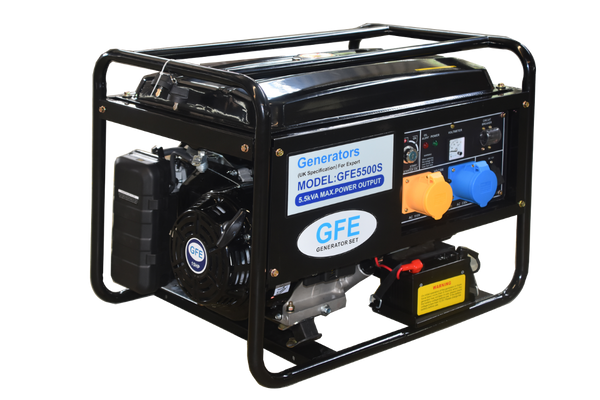 GFE 5.5kVA Open Frame Petrol Generator