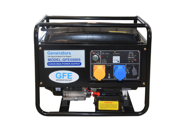 GFE 5.5kVA Open Frame Petrol Generator
