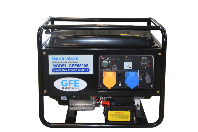 GFE 5.5kVA Open Frame Petrol Generator