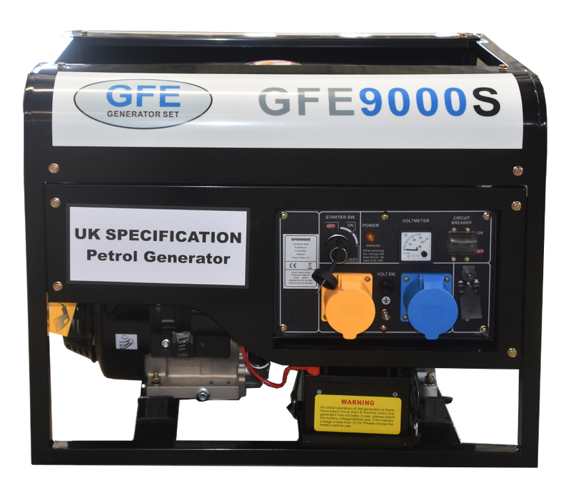 GFE 6.5kVA Open Frame Petrol Generator
